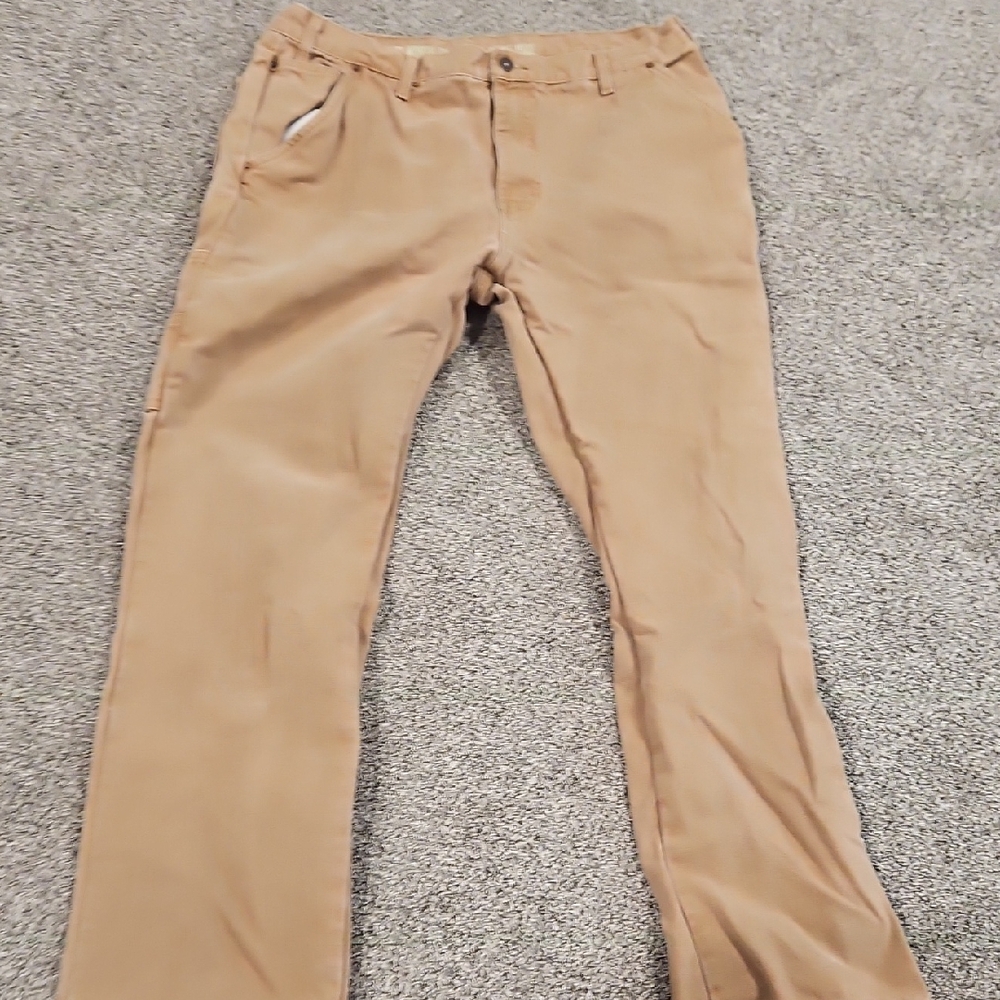 Dickies Tan Flannel Lined Pants